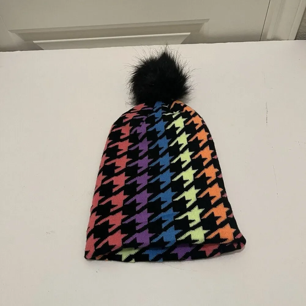 Justice black multicolor